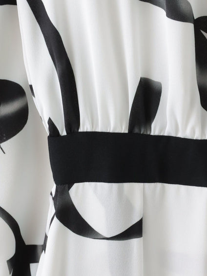 トゥシューズワンピース