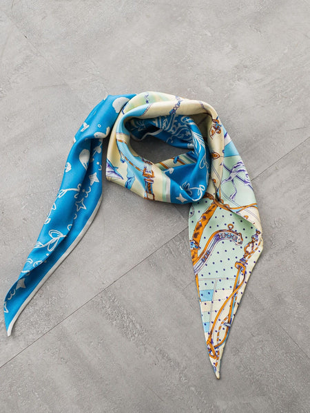 【manipuri】＜ダイヤ型スカーフ＞