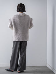 煌めきストレッチワイドパンツ≪洗濯機で洗える≫