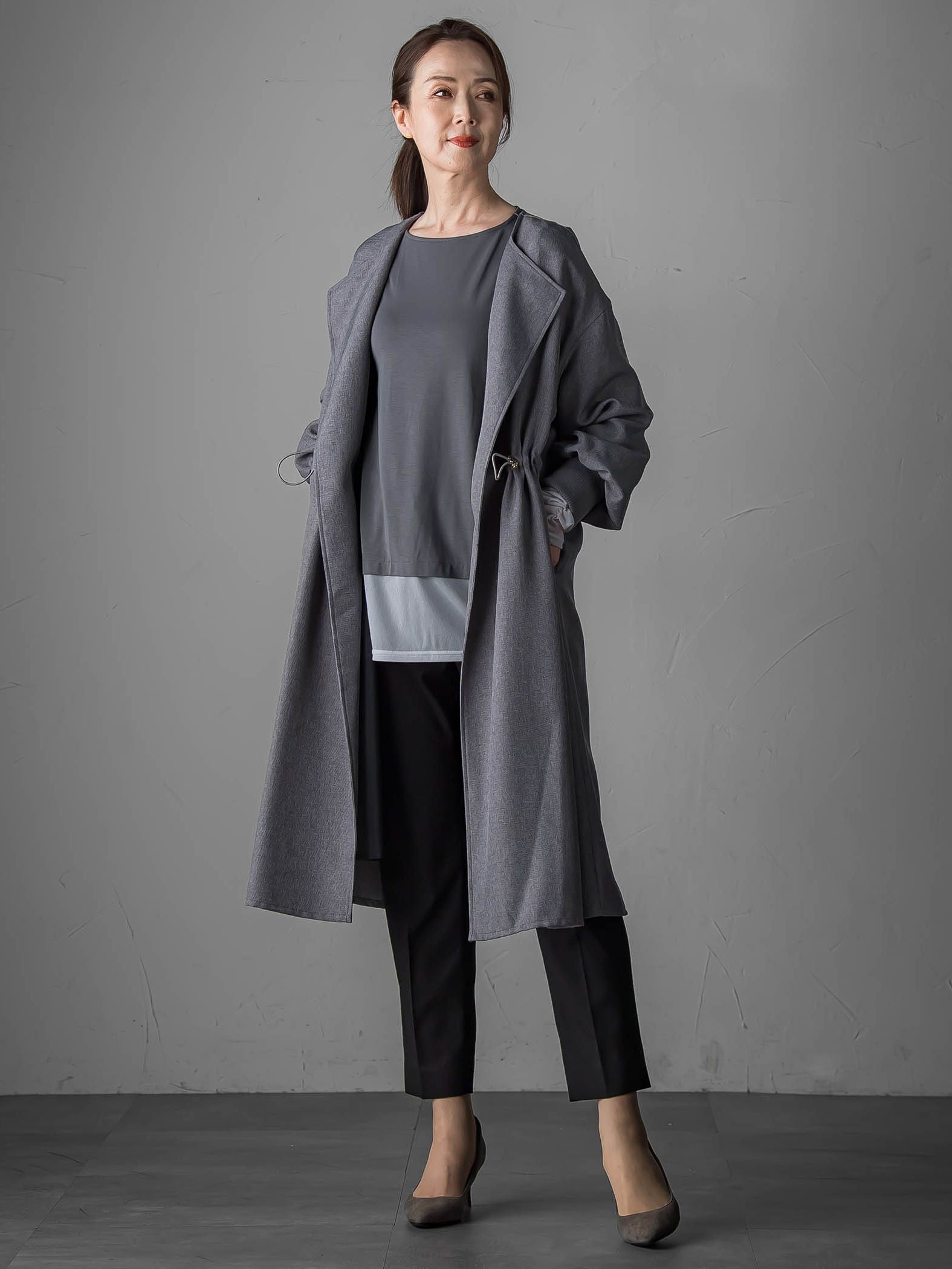 【WEB限定】”品よく軽やかに羽織れる”ライトコート