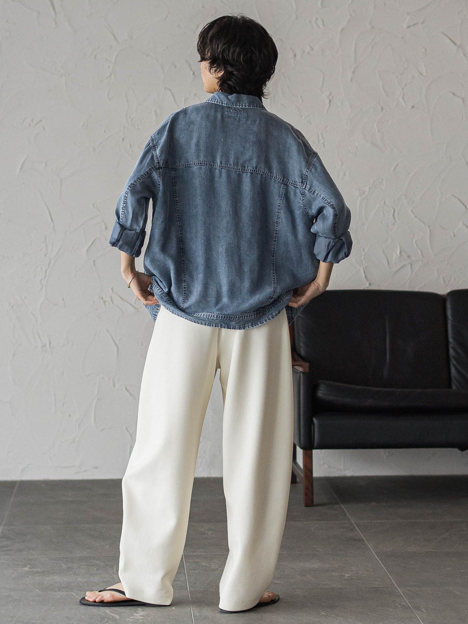 ゆれるデニムジャケット