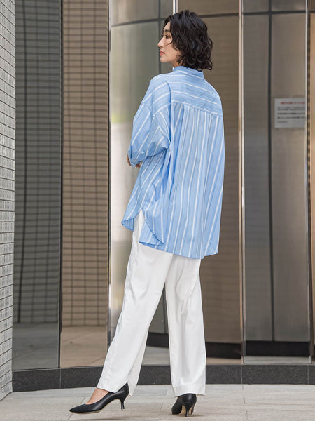 【WEB限定/大きいサイズ】ハイテンションワイドパンツ≪洗濯機で洗える≫