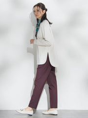 【WEB限定】美シルエット裏起毛ストレッチパンツ≪13号あり≫