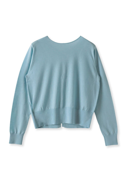 前後2wayパールボタンカーディガン