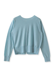 前後2wayパールボタンカーディガン