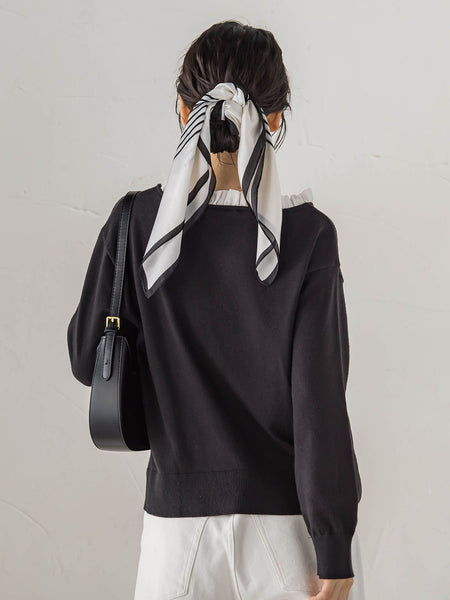 モイストスフレヤーンニット