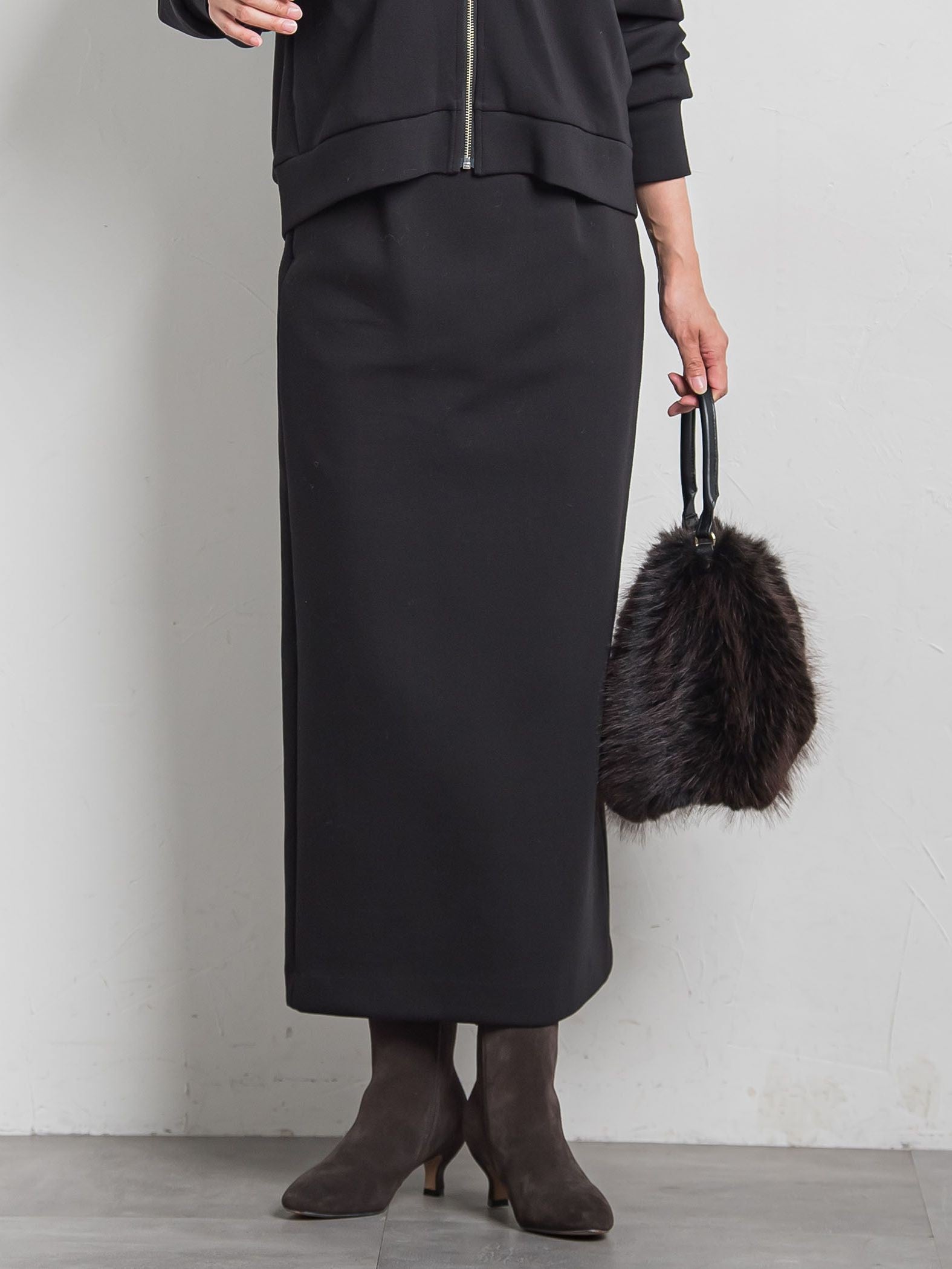 cotton Air ナロースカート≪洗濯機で洗える≫