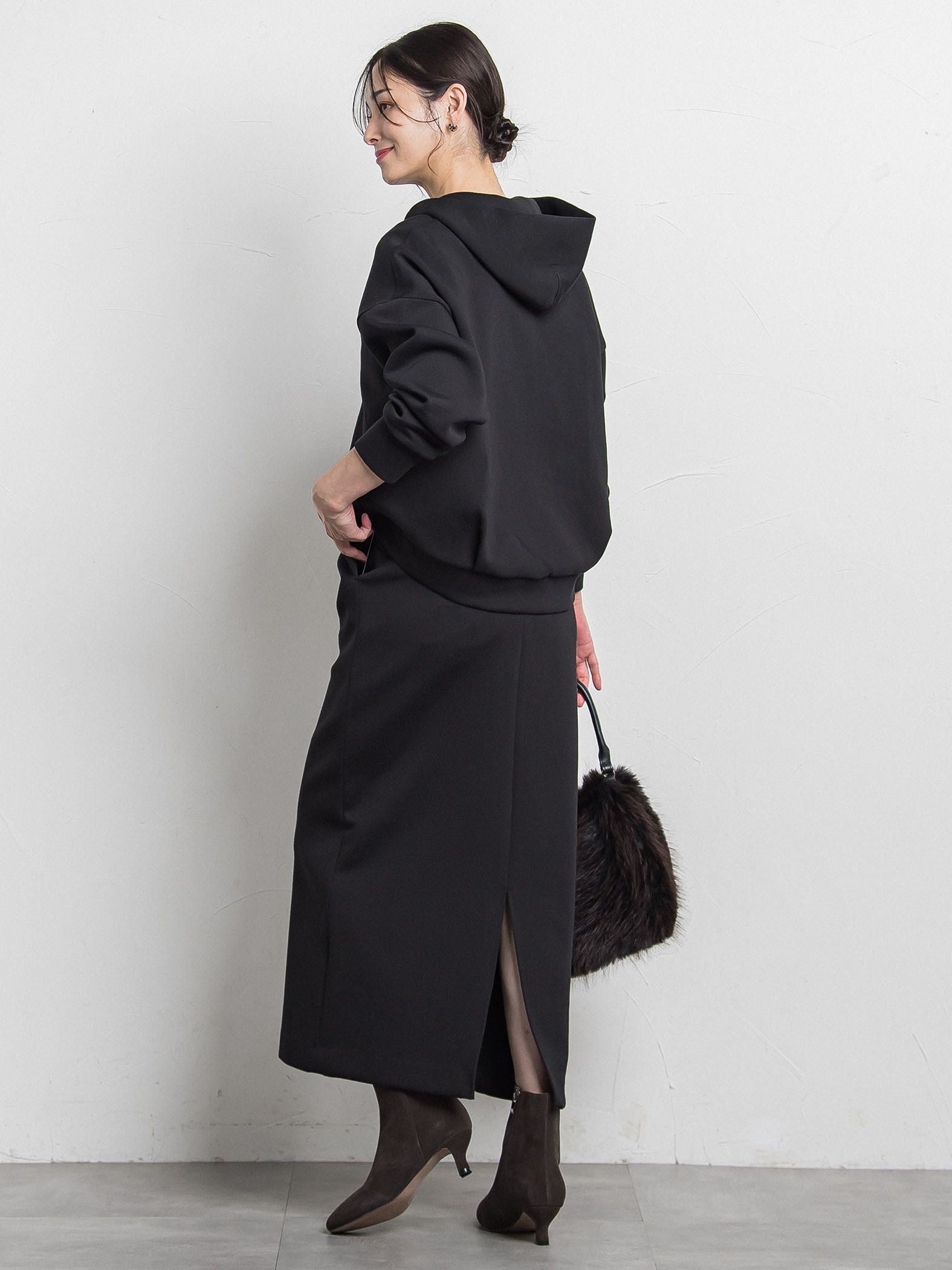 cotton Air ナロースカート≪洗濯機で洗える≫