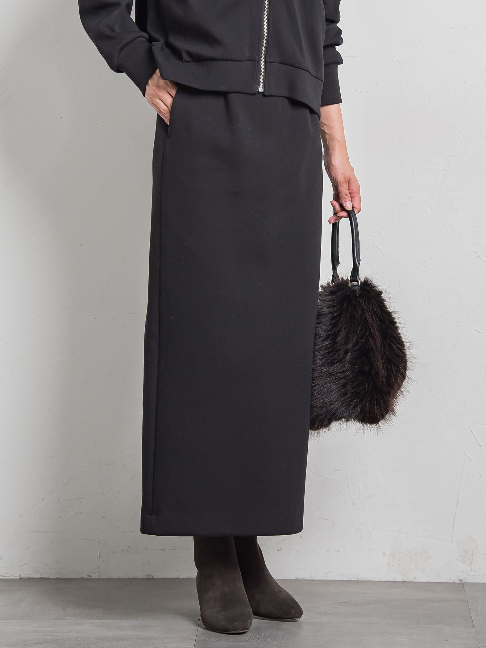 cotton Air ナロースカート≪洗濯機で洗える≫