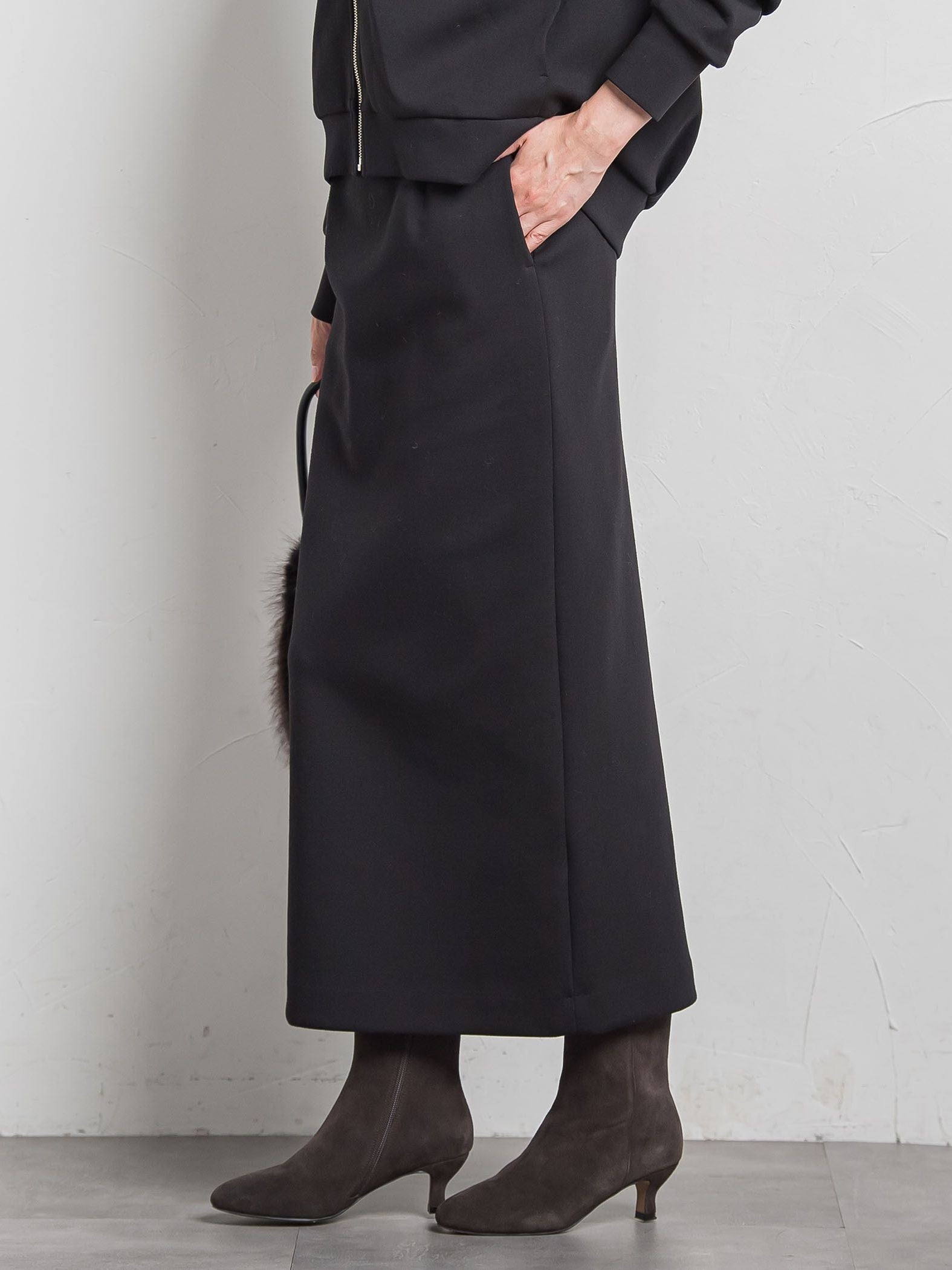 cotton Air ナロースカート≪洗濯機で洗える≫