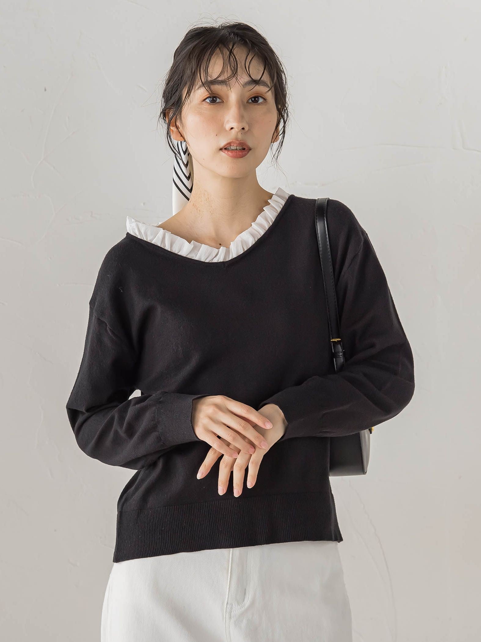 モイストスフレヤーンニット