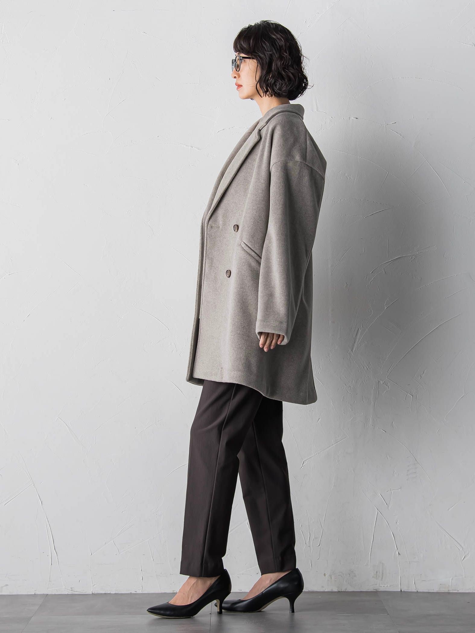 【biyori】ニットビーバーコート