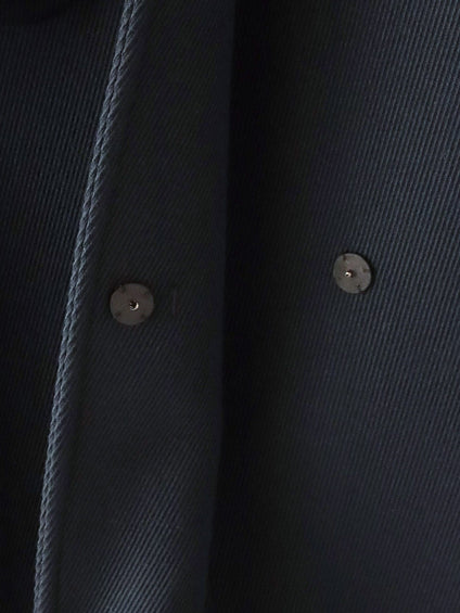 ノーカラーハーフコート