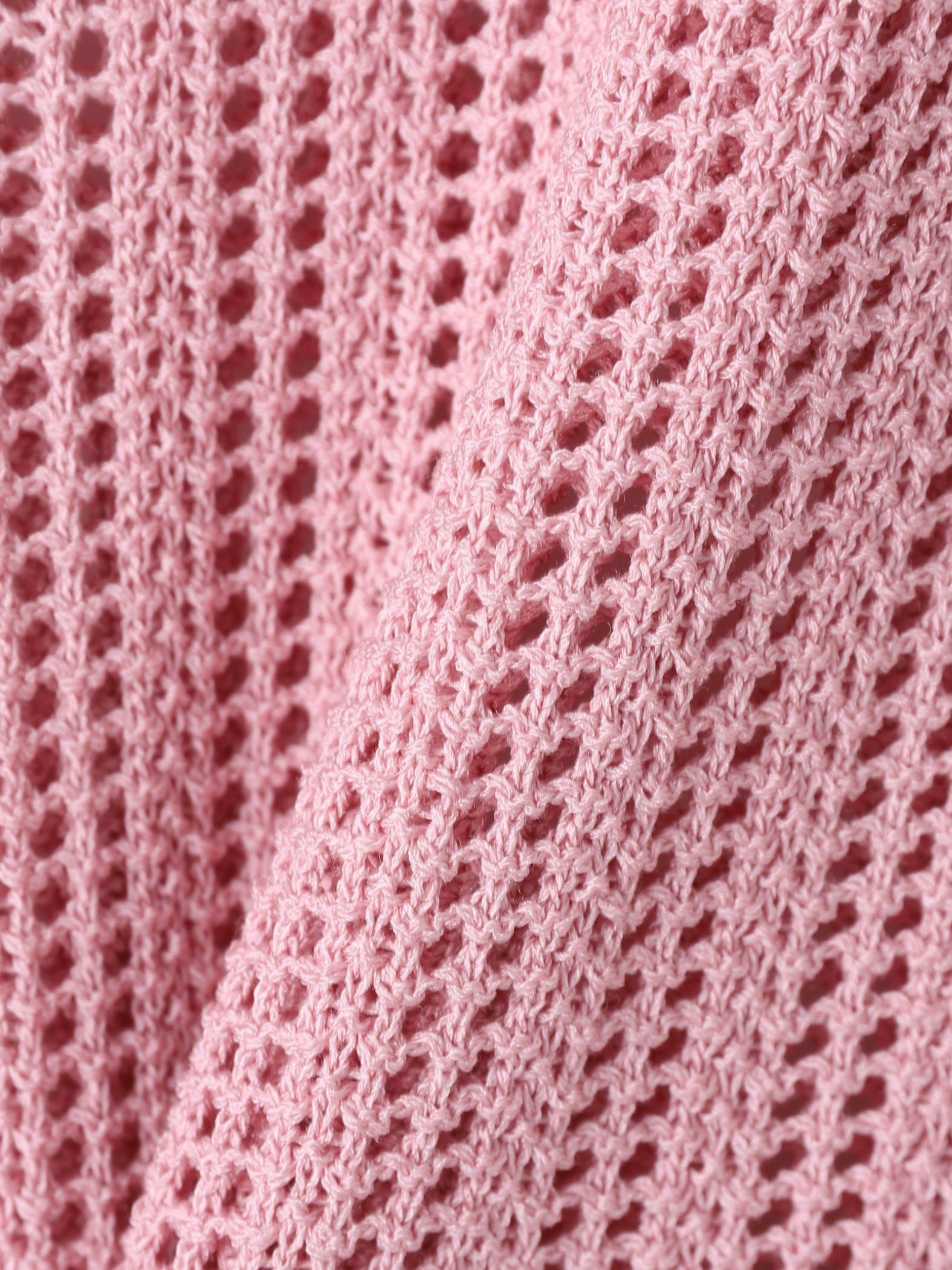 レース柄ニット