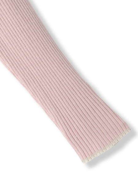 配色RIBニット≪手洗い可能≫