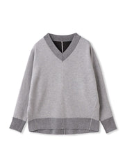 今日の気分で着回せるリバーシブルニット≪手洗い可能≫