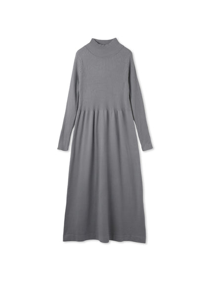 シャギーニットベストアンサンブルワンピース≪手洗い可能≫