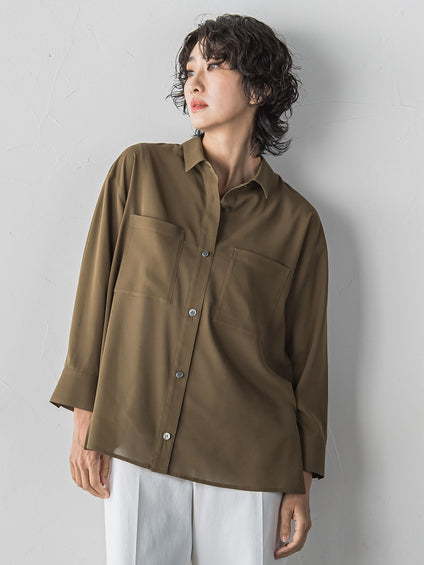 【受注会限定】シアーボイルシャツ