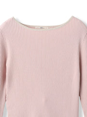 配色RIBニット≪手洗い可能≫