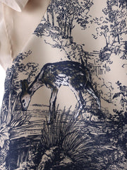 バンビプリントブラウス