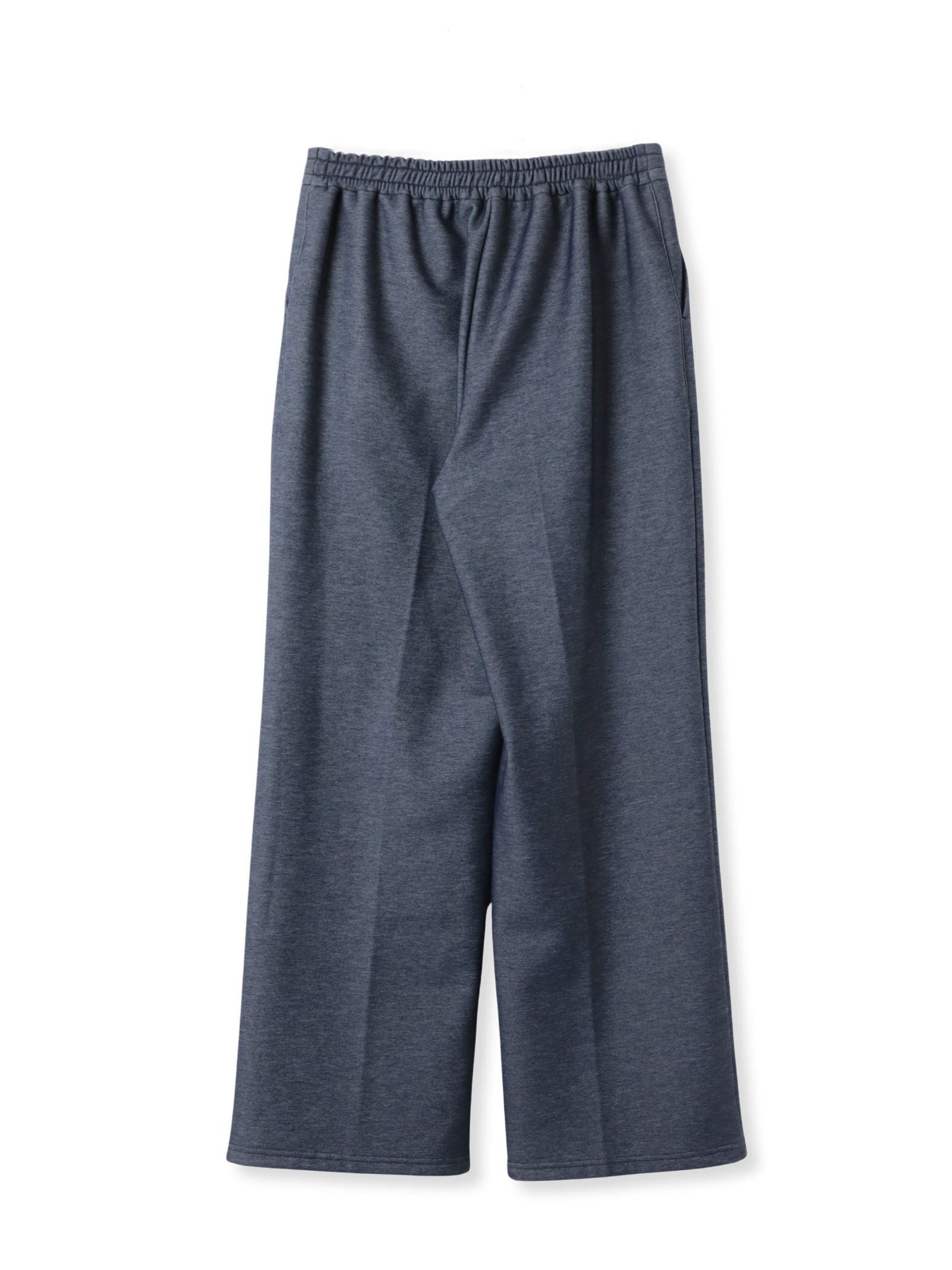 【WEB限定/大きいサイズ】”楽暖”裏起毛ワイドパンツ≪洗濯機で洗える≫