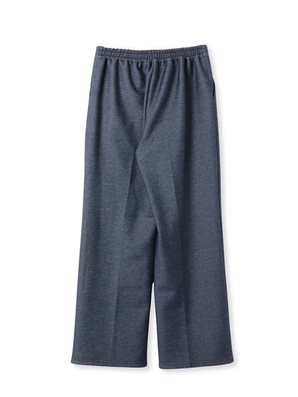 【WEB限定/大きいサイズ】”楽暖”裏起毛ワイドパンツ≪洗濯機で洗える≫