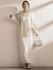 スノーベロアクラッシュスカート