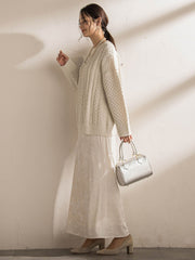 スノーベロアクラッシュスカート