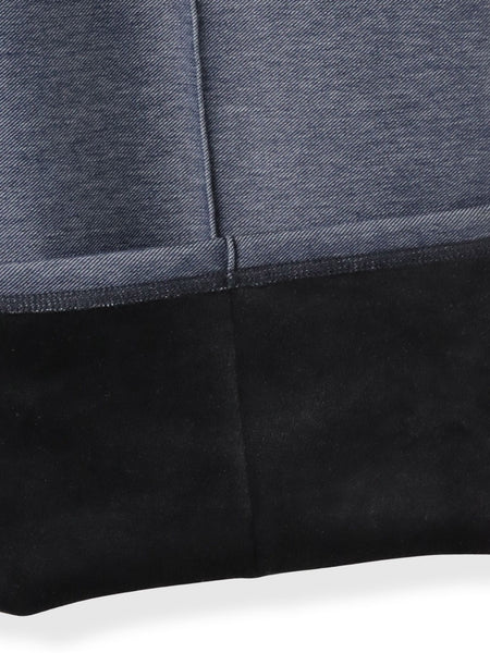 【WEB限定/大きいサイズ】”楽暖”裏起毛ワイドパンツ≪洗濯機で洗える≫