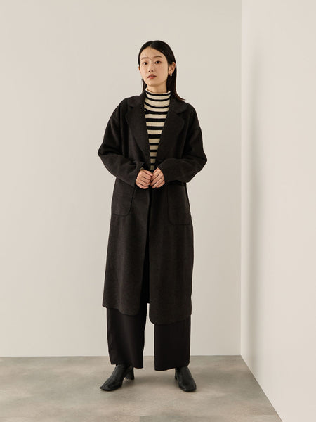 ブランケットメルトンガウンコート