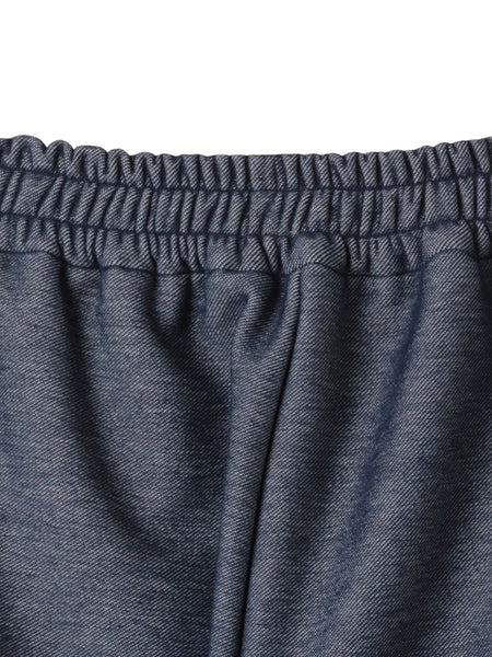 【WEB限定/大きいサイズ】”楽暖”裏起毛ワイドパンツ≪洗濯機で洗える≫