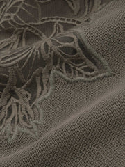 ショルダーレースニットプルオーバー≪手洗い可能≫