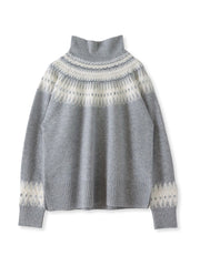 フェアアイル柄ニット