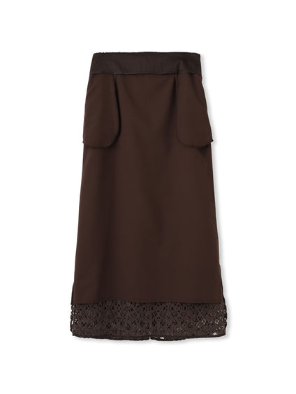 クラシッククロッシェレーススカート