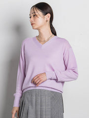 Brisbane Vネックニットプルオーバー≪11号あり≫