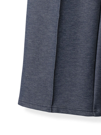 【WEB限定/大きいサイズ】”楽暖”裏起毛ワイドパンツ≪洗濯機で洗える≫