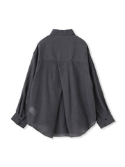 ボイルシャンブレーシャツ