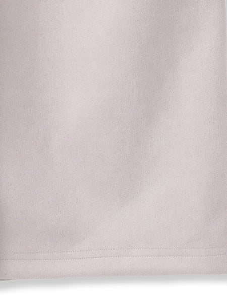 スエードフロント切替えナロースカート≪手洗い可能≫