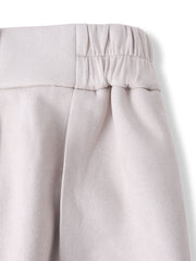 スエードフロント切替えナロースカート≪手洗い可能≫