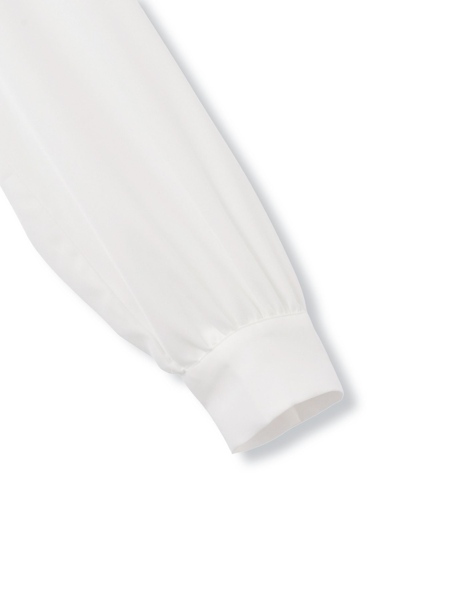 ベネシャンVネックフリルボウタイブラウス