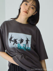 THE　BEATLESフォトツアーロゴT≪洗濯機で洗える≫