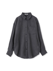 ボイルシャンブレーシャツ