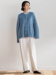 ”暖かさも洒落感も”裏起毛デニム