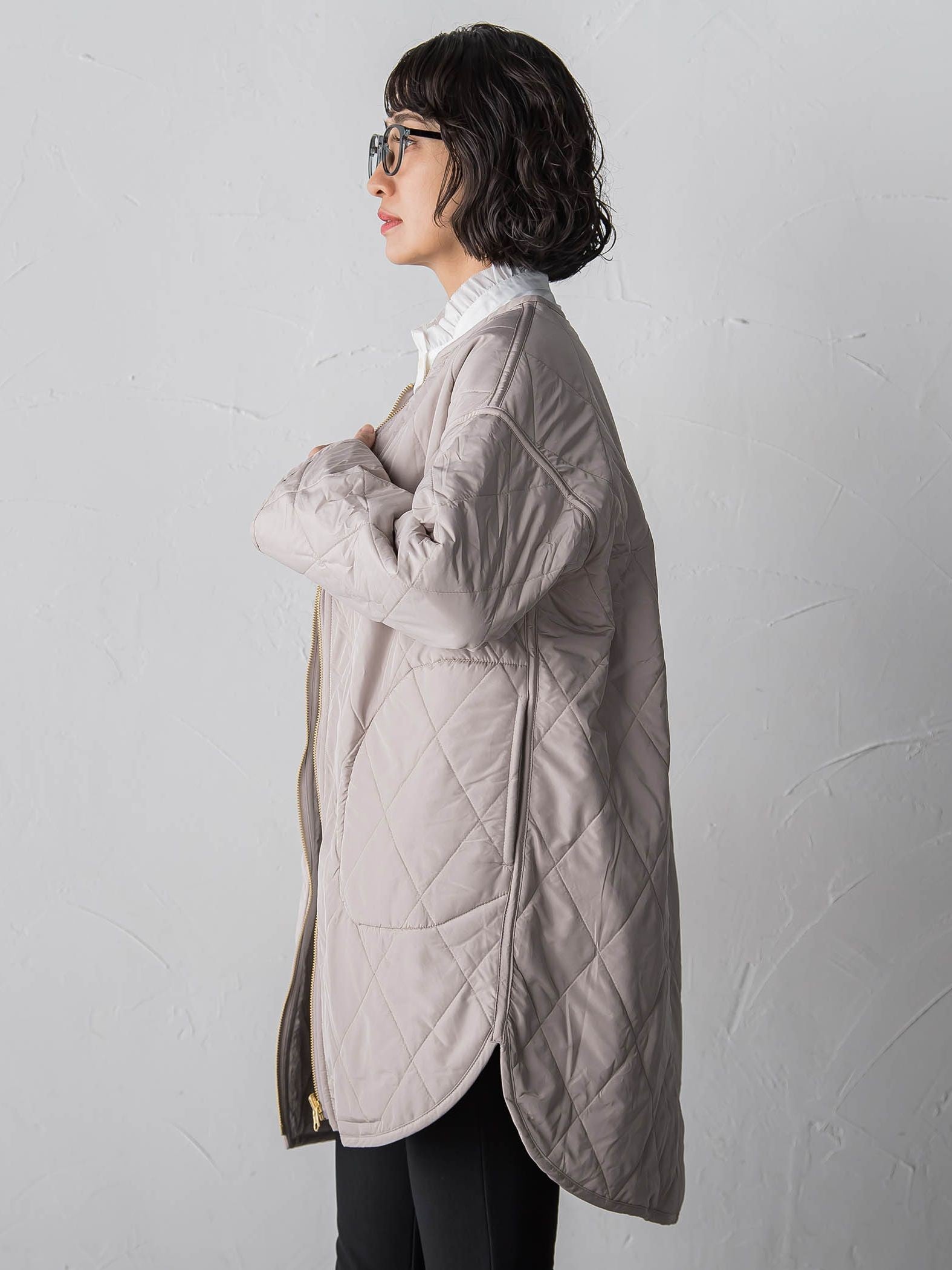 【WEB限定】”まるで毛布”どちらも主役リバーシブルアウター