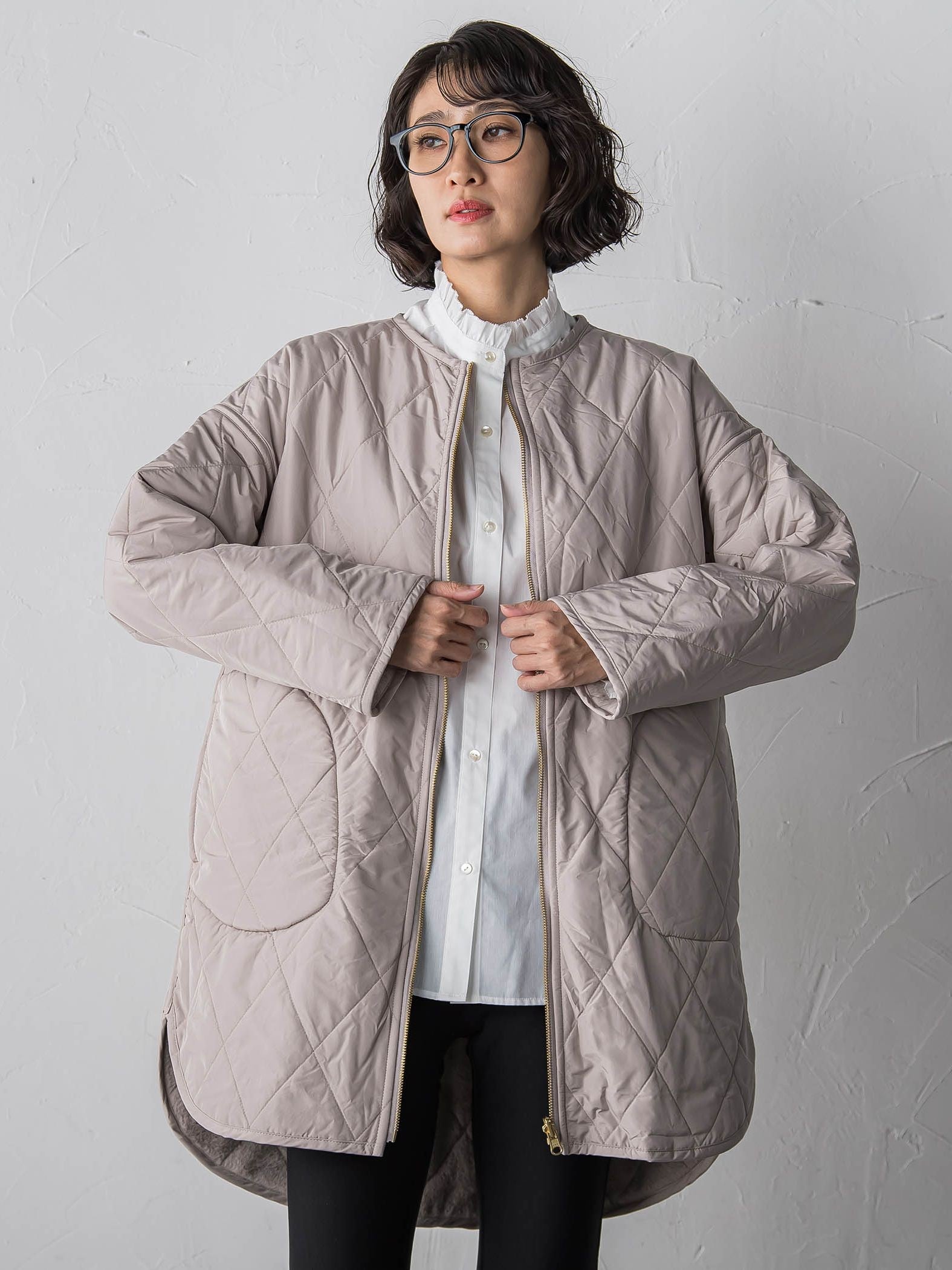 【WEB限定】”まるで毛布”どちらも主役リバーシブルアウター