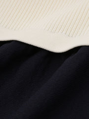 ドッキングライク軽量ニットワンピース≪手洗い可能≫