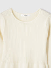 ドッキングライク軽量ニットワンピース≪手洗い可能≫