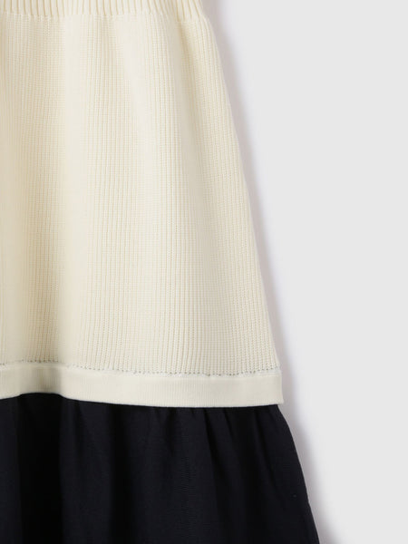 ドッキングライク軽量ニットワンピース≪手洗い可能≫