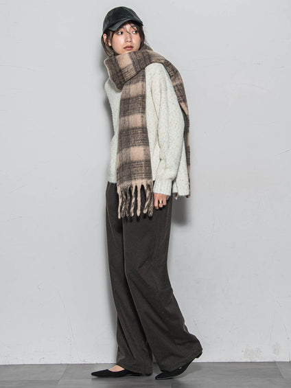 【楽・美・軽】イージーワイドパンツ≪手洗い可能≫