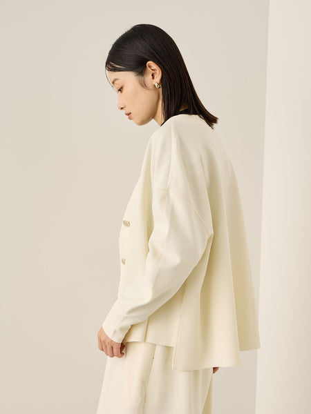 カットジョーゼットTEXカーディガン≪手洗い可能≫